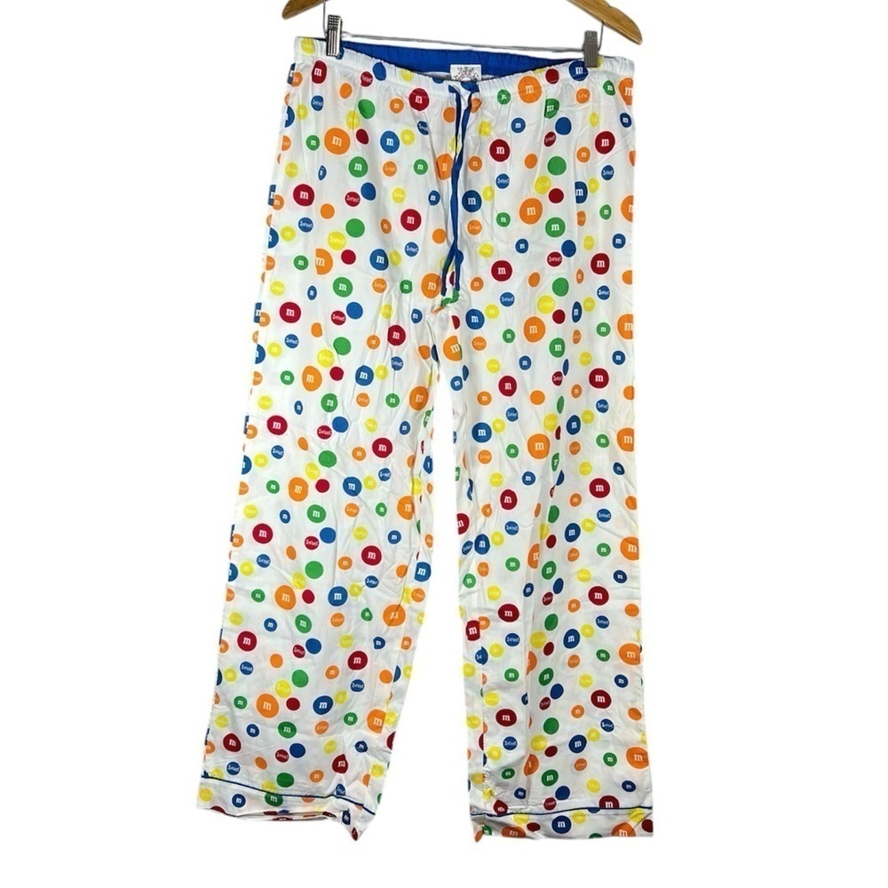 M&M Cotton Pajama Pants Polka Dot XL